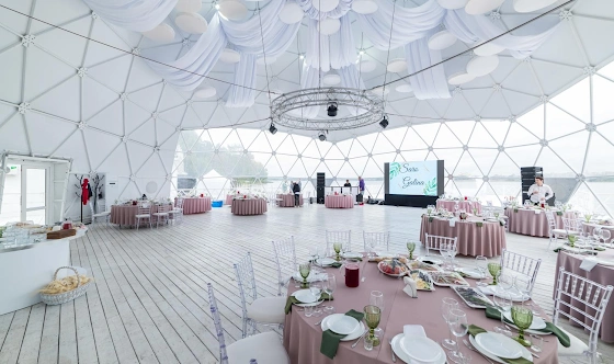 Фото №5 зала Шатер «Морская сфера»