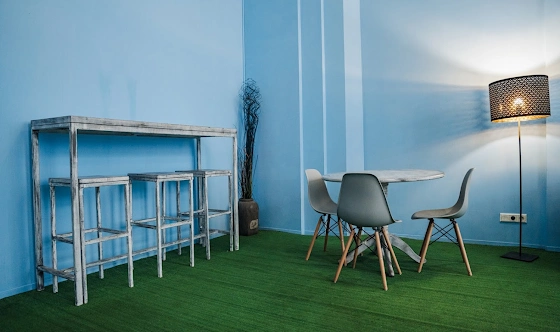 Фото №10 зала "Голубая гостиная" 