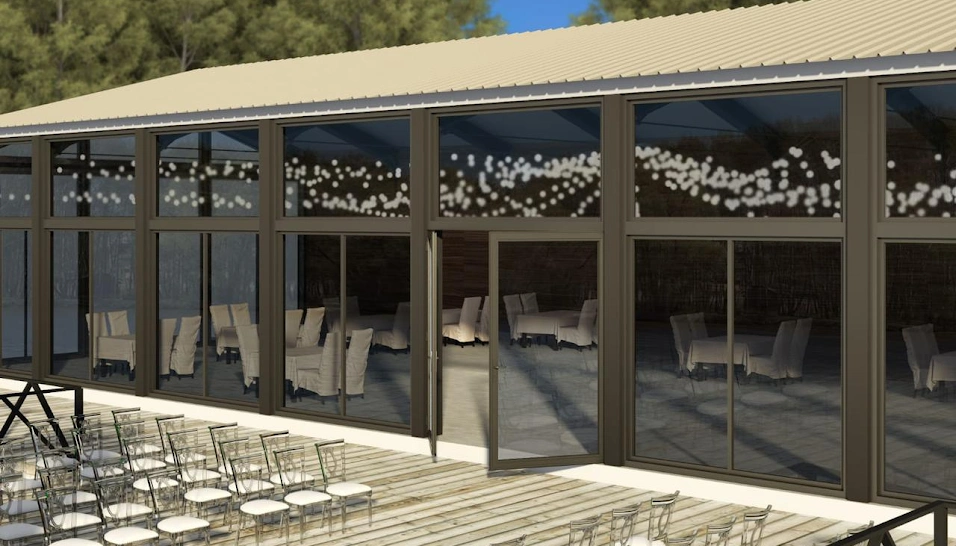 Фото №3 зала Стеклянная веранда 