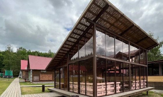 Фото №1 зала Стеклянная беседка