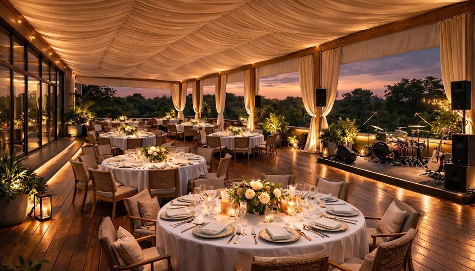 Фото №1 зала Терраса на крыше