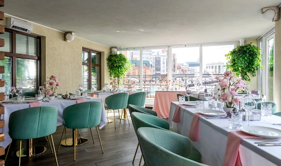 Фото №3 зала Терраса с панорамными окнами