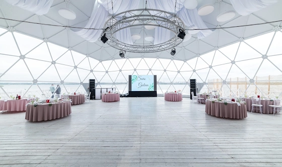 Фото №11 зала Шатер «Морская сфера»