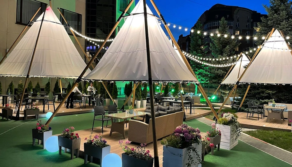 Фото №1 зала Летняя Терраса SHATER