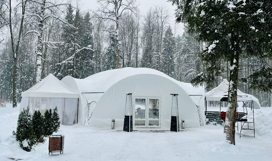 Фото №8 зала Гексагональный шатер