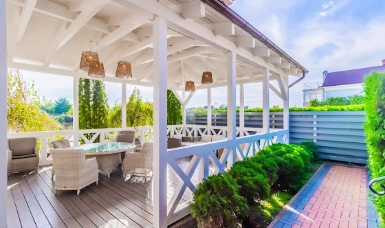 Фото №10 зала Открытая беседка