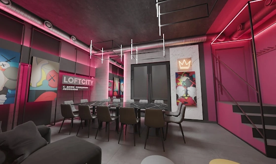 Фото №7 зала Лофт «Love is»