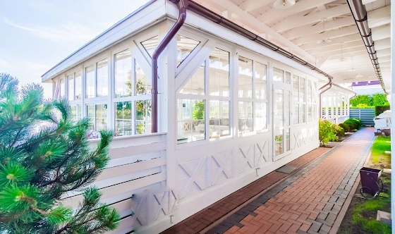 Фото №17 зала Стеклянная беседка