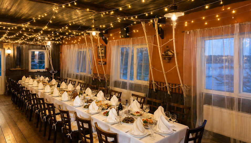 Фото №3 зала Ресторан на воде
