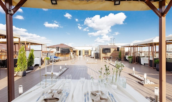 Фото №9 зала Ресторан на крыше "The Terrace"