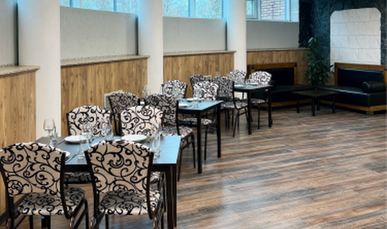 Фото №3 зала Зал с камином