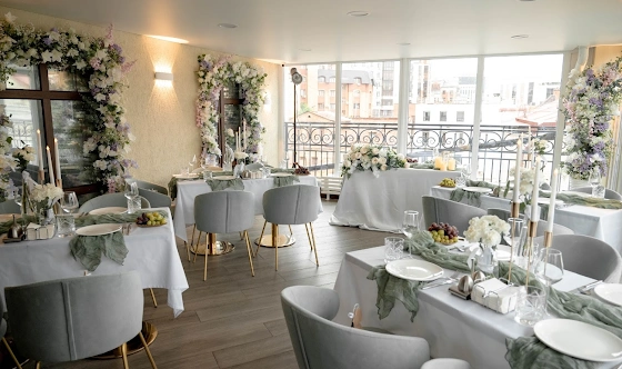 Фото №1 зала Терраса с панорамными окнами