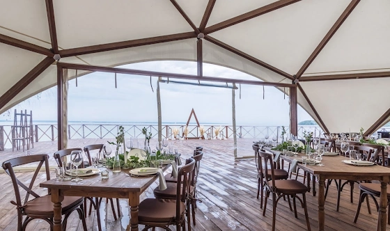 Фото №5 зала Шатёр Море