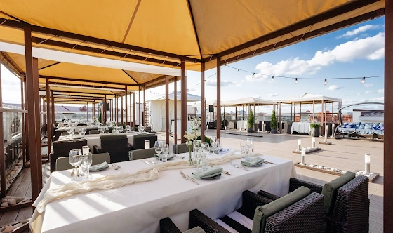 Фото №4 зала Ресторан на крыше "The Terrace"