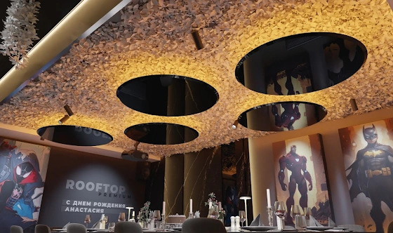 Фото №7 зала Лофт «Темный рыцарь»