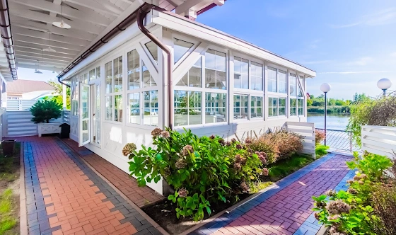 Фото №20 зала Стеклянная беседка