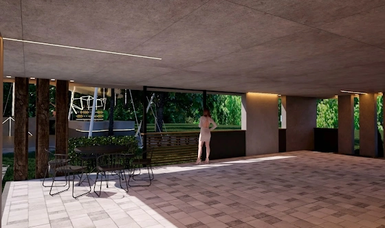 Фото №4 зала Летняя зона "Forest" 