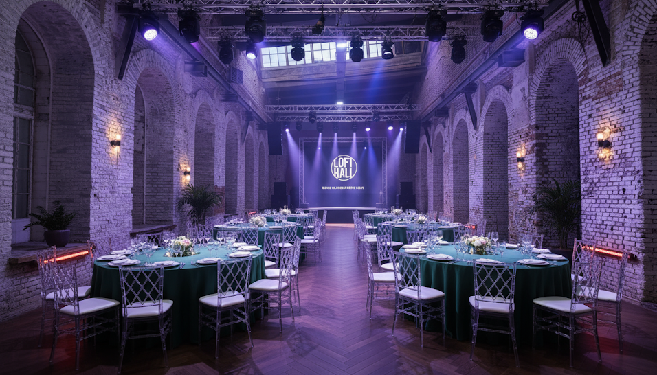 Фото №1 зала Зал "GINZBURG HALL"