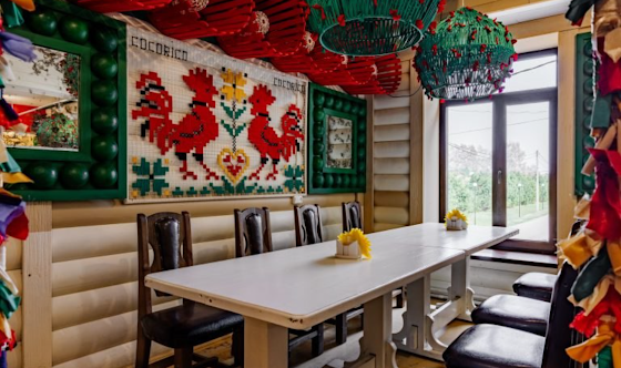 Фото №2 зала Зал «С деревенском колоритом»