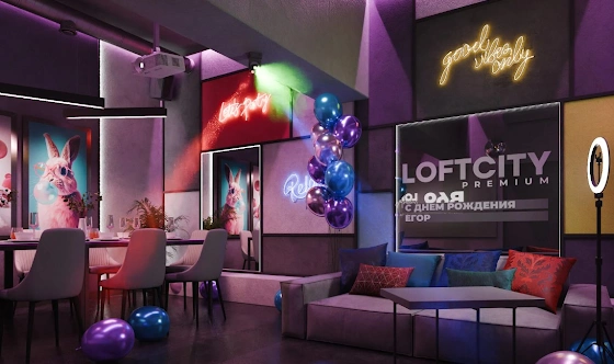 Фото №8 зала Лофт «Honey Bunny»