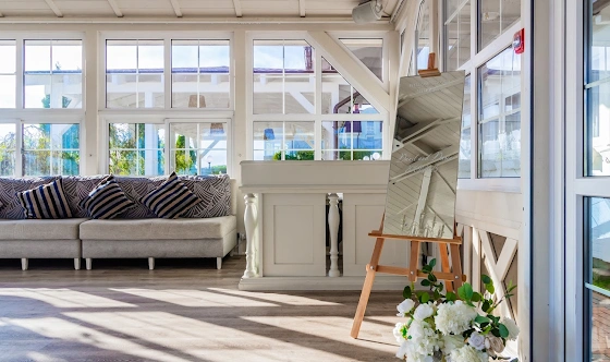 Фото №19 зала Стеклянная беседка