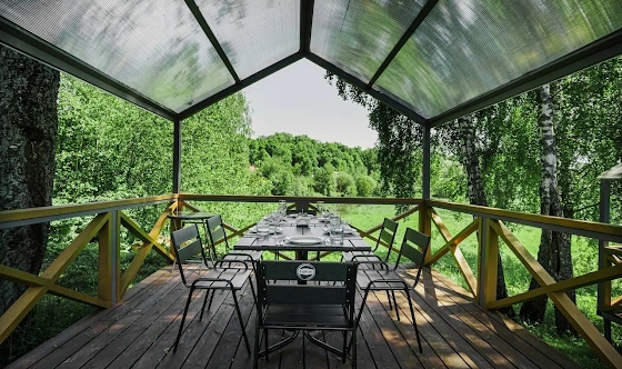 Фото №1 зала Беседки у шатра Omega