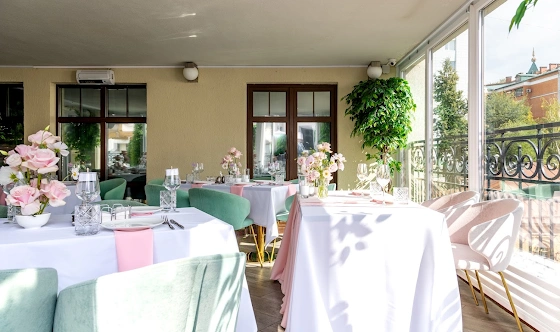 Фото №5 зала Терраса с панорамными окнами