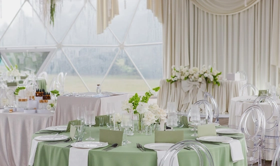 Фото №1 зала Шатер "Кристалл"