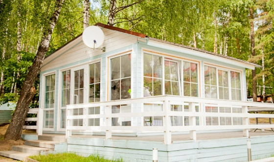 Фото №1 зала Застекленная VIP-беседка