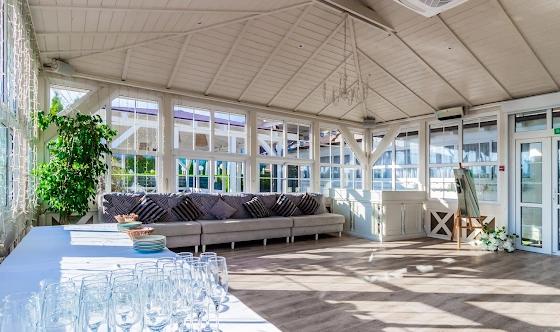 Фото №16 зала Стеклянная беседка