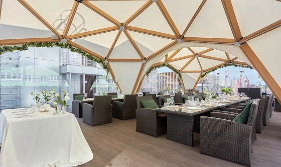 Фото №3 зала Летний шатер на крыше