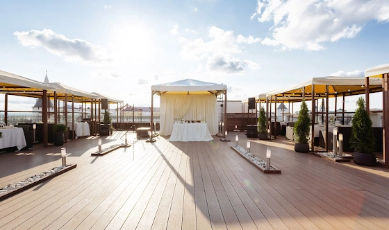 Фото №2 зала Ресторан на крыше "The Terrace"