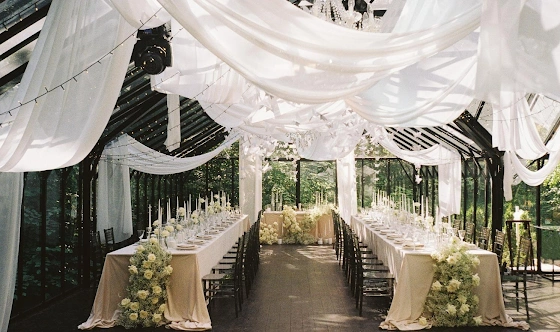 Фото №4 зала Стеклянная оранжерея