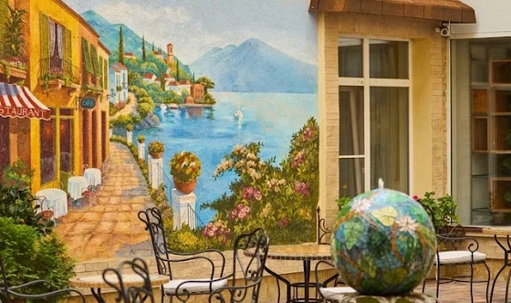 Фото №3 зала Веранда «Испанский дворик»