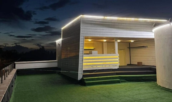 Фото №3 зала Крыша ресторана под открытым небом 