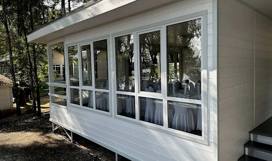 Фото №4 зала Большая застекленная беседка