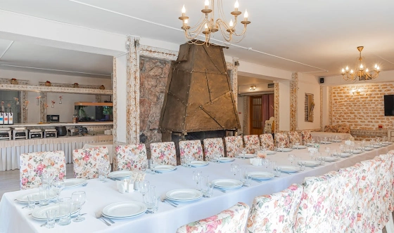 Фото №2 зала Каминный зал ресторана "Черемша"