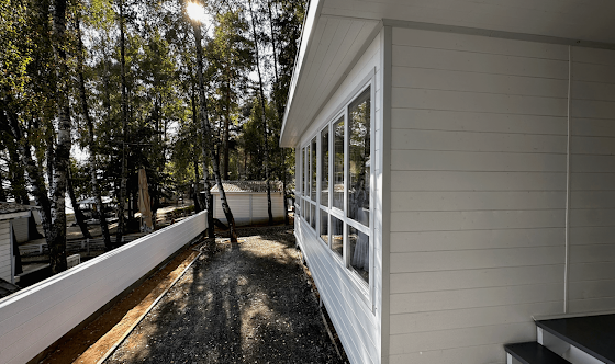 Фото №3 зала Большая застекленная беседка