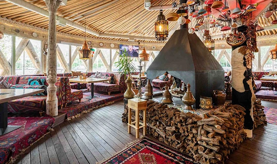 Фото №5 зала Зал с камином 