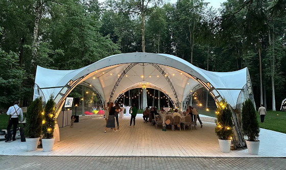 Фото №3 зала Гексагональный шатер