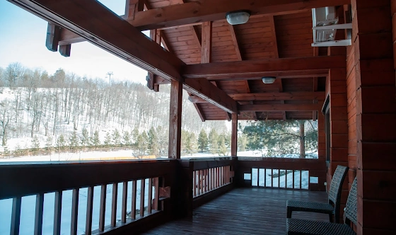 Фото №13 зала Альпийские дома "Центральный поселок"