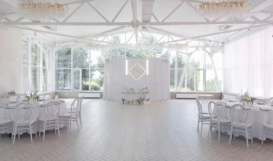 Фото №1 зала Белый зал