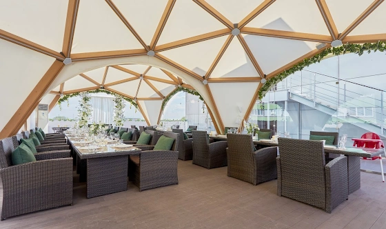 Фото №5 зала Летний шатер на крыше