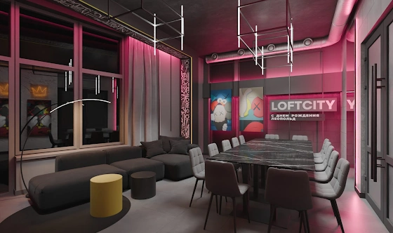 Фото №6 зала Лофт «Love is»