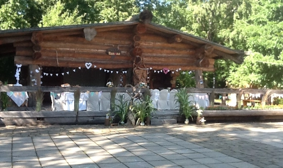 Фото №2 зала Костровая площадка с верандой