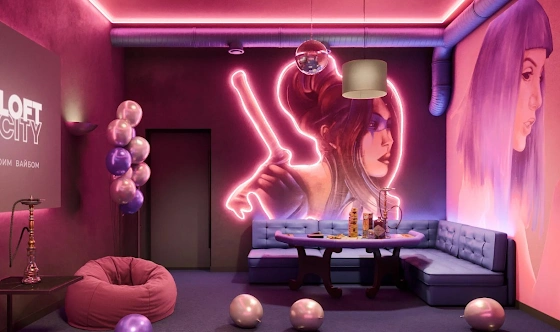 Фото №8 зала Лофт «Неон бар»