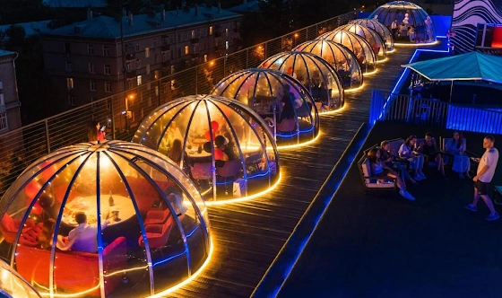 Фото №8 зала Купольные беседки RoofTop