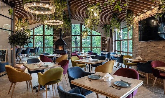 Фото №2 зала Основной ресторан  Lac Blanc