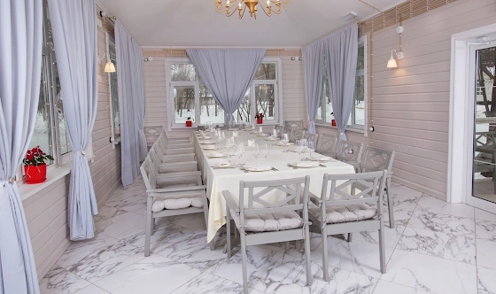 Фото №2 зала Веранда «Царская Трапеза 1 этаж»