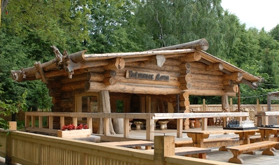 Фото №4 зала Костровая площадка с верандой